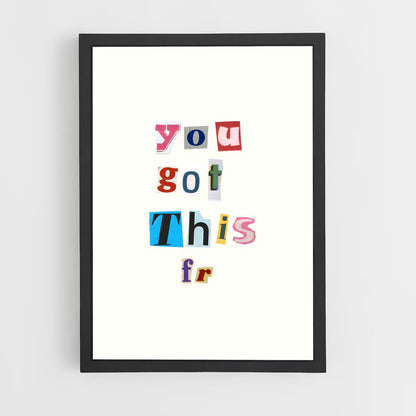 ap-you got this-6 cadre Noir