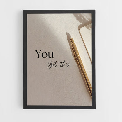ap-you got this-8 cadre Noir