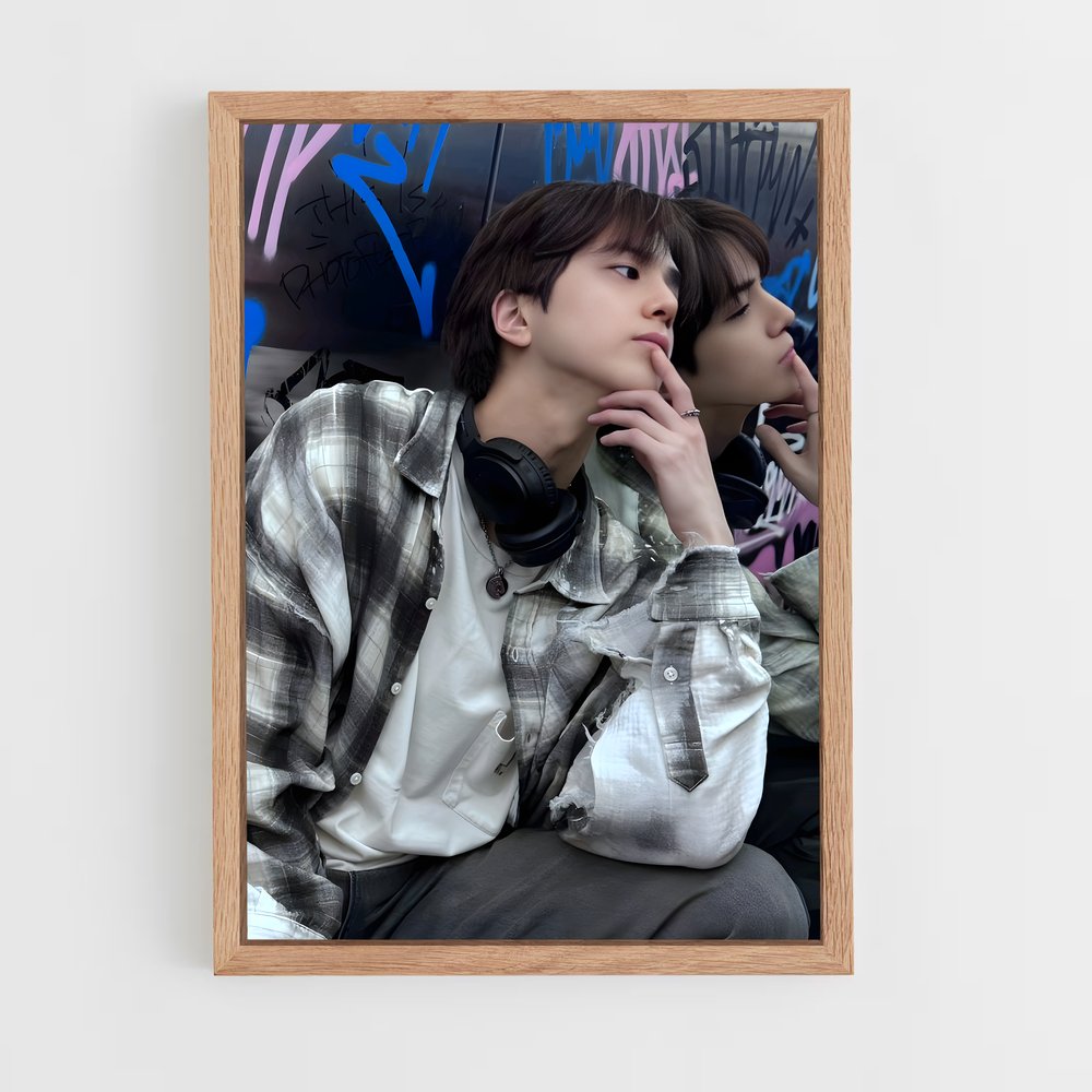 ap-younghoon-11 cadre Bois clair