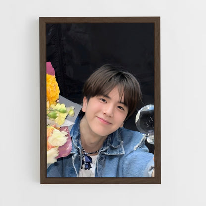 ap-younghoon-8 cadre Bois foncé