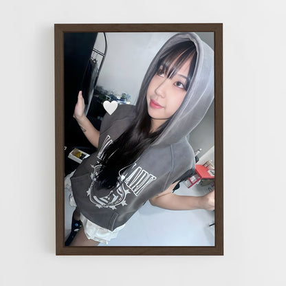 ap-youngji-4 cadre Bois foncé