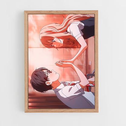 ap-your lie in april-6 cadre Bois clair