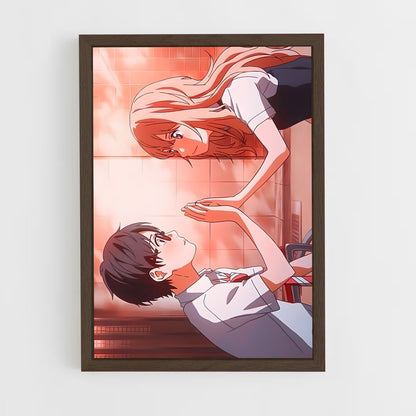 ap-your lie in april-6 cadre Bois foncé