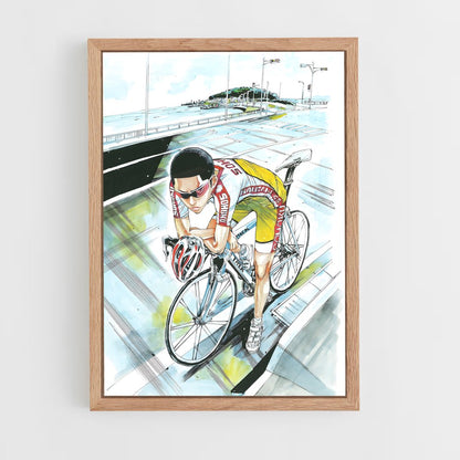ap-yowamushi pedal-6 cadre Bois clair
