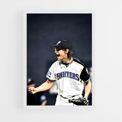 ap-yu darvish-3 cadre Blanc