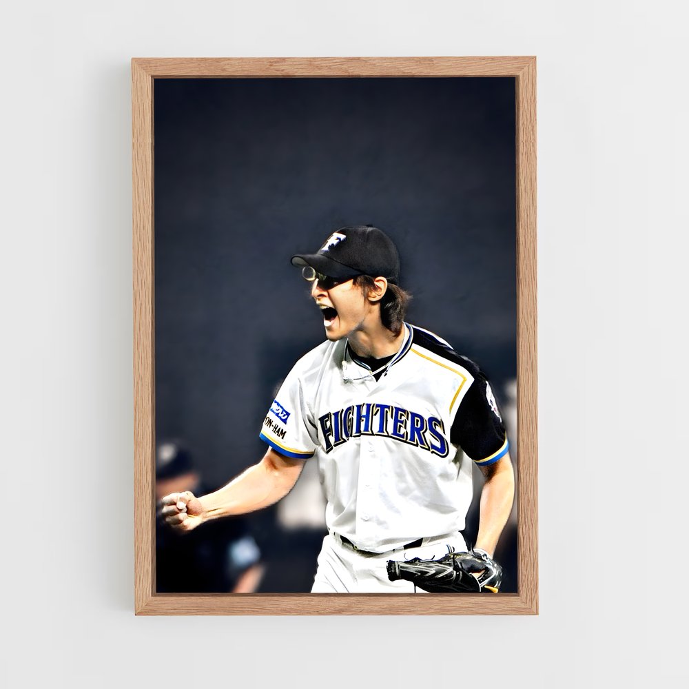 ap-yu darvish-3 cadre Bois clair