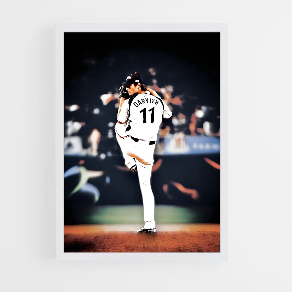 ap-yu darvish-4 cadre Blanc