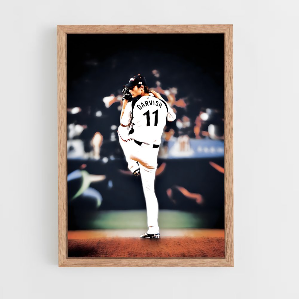 ap-yu darvish-4 cadre Bois clair