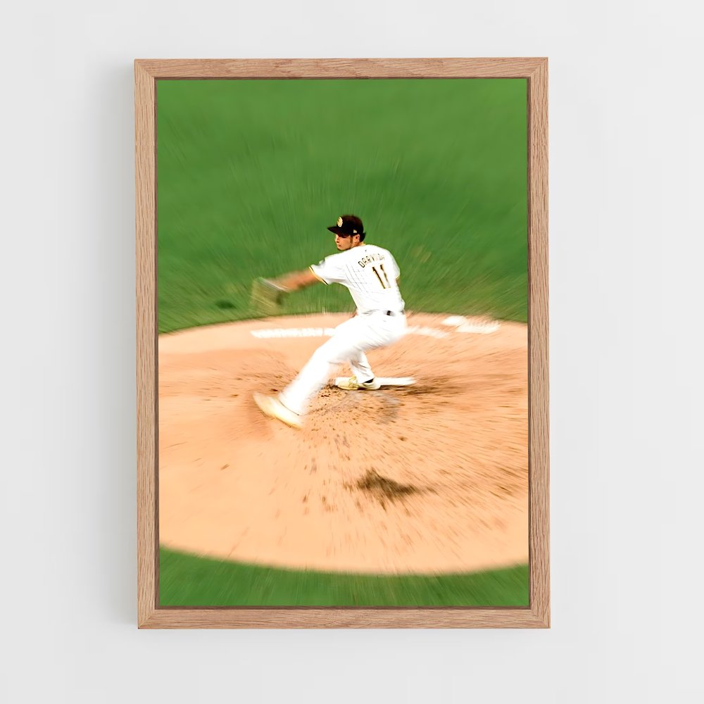 ap-yu darvish-5 cadre Bois clair