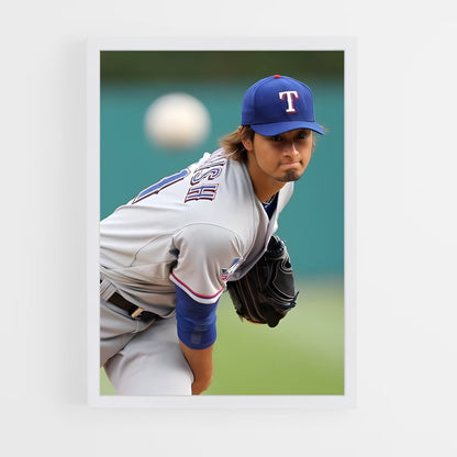 ap-yu darvish-6 cadre Blanc