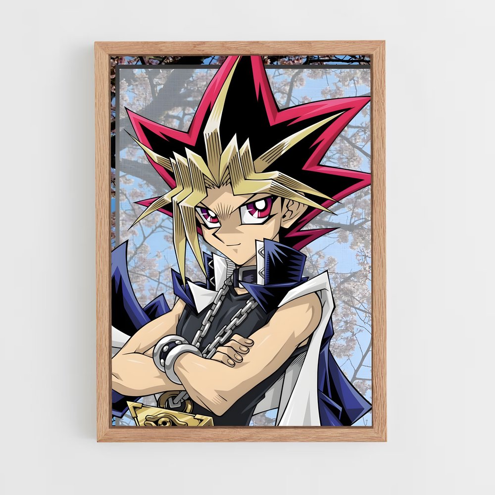 ap-yu gi oh-5 cadre Bois clair