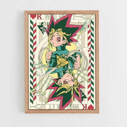 ap-yugi muto-3 cadre Bois clair