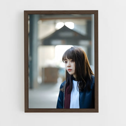 ap-yui kobayashi-2 cadre Bois foncé