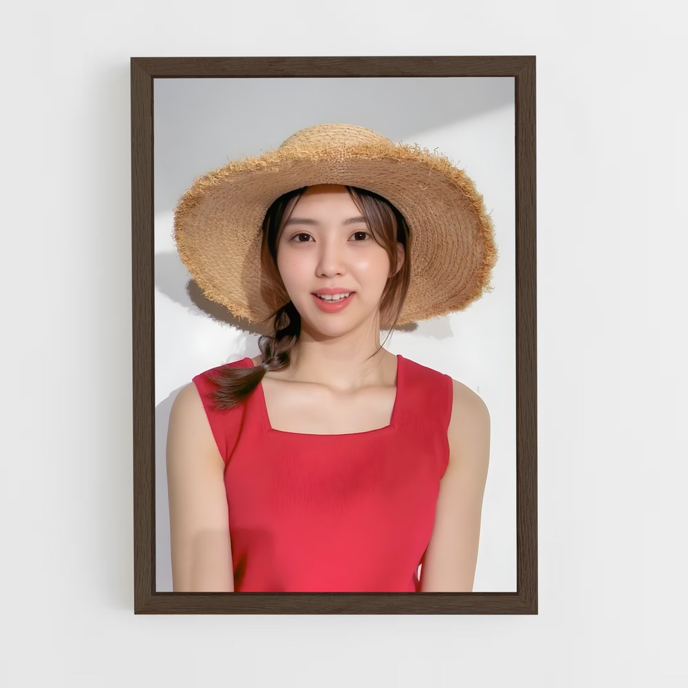 ap-yui kobayashi-3 cadre Bois foncé