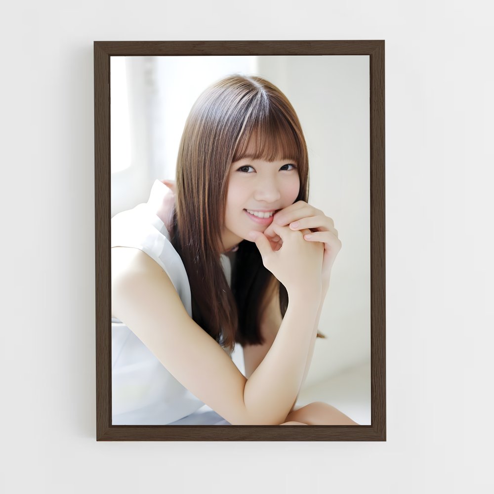 ap-yui kobayashi-4 cadre Bois foncé