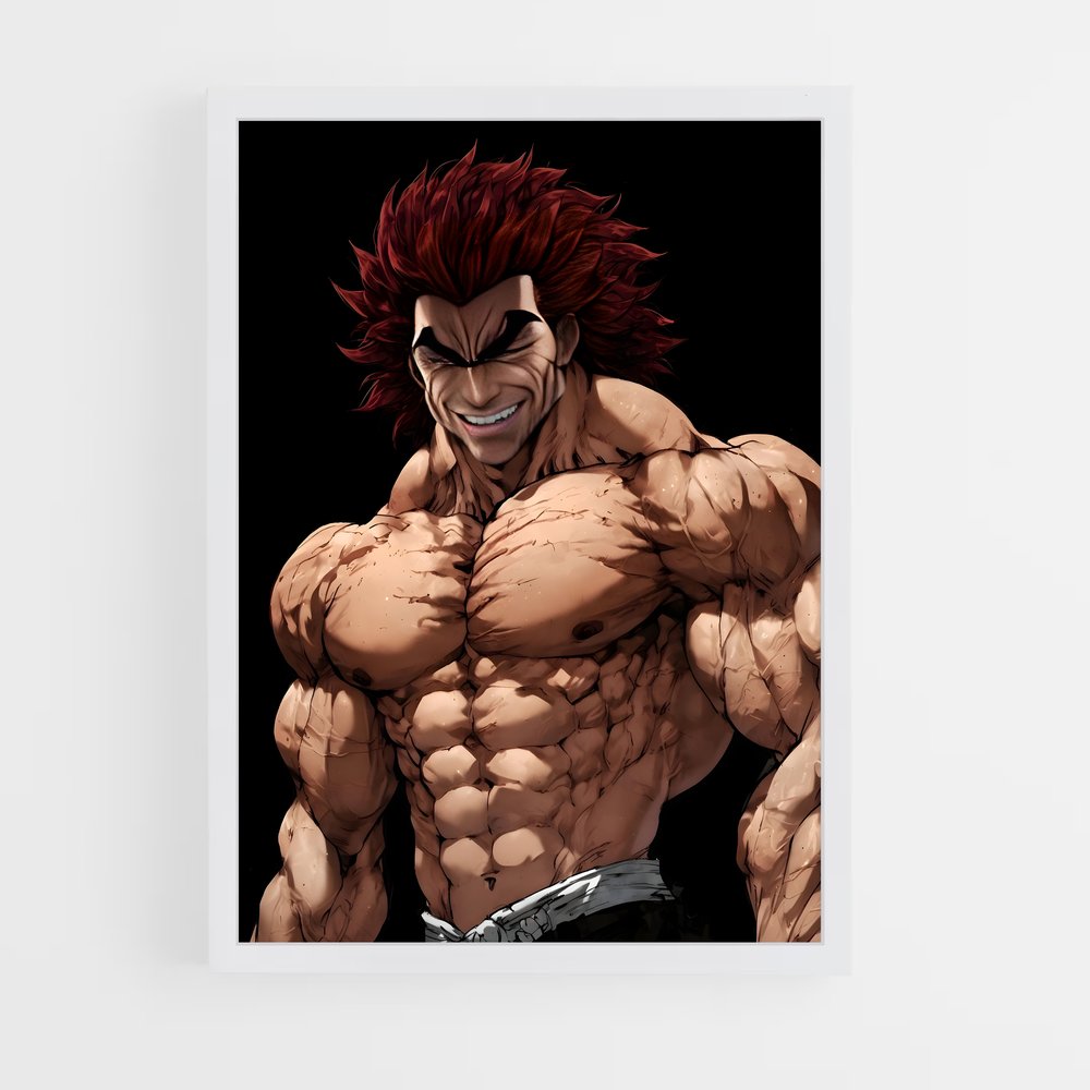 ap-yujiro hanma-2 cadre Blanc