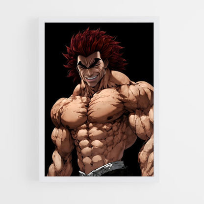 ap-yujiro hanma-2 cadre Blanc