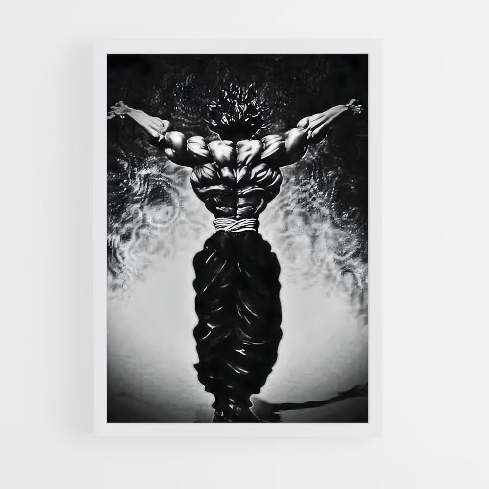ap-yujiro hanma-3 cadre Blanc