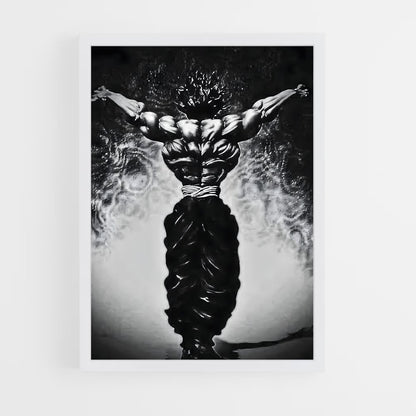 ap-yujiro hanma-3 cadre Blanc
