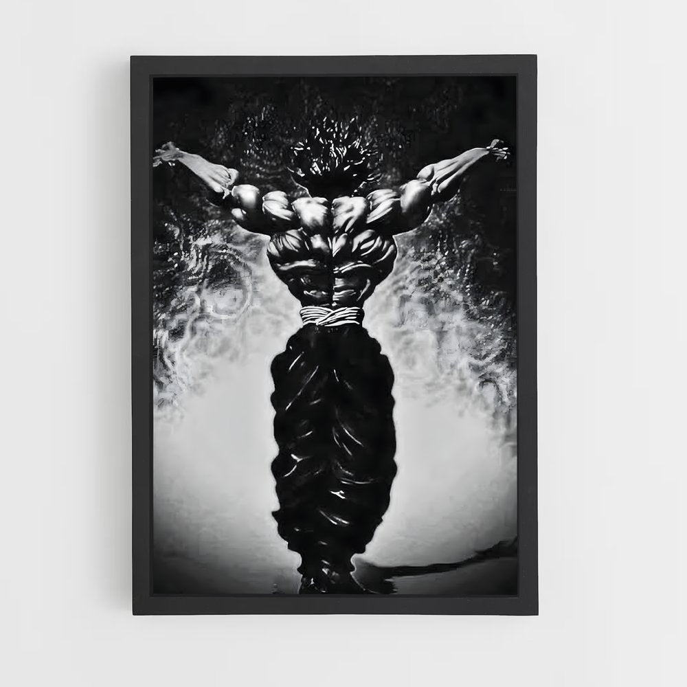 ap-yujiro hanma-3 cadre Noir