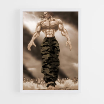 ap-yujiro hanma-5 cadre Blanc