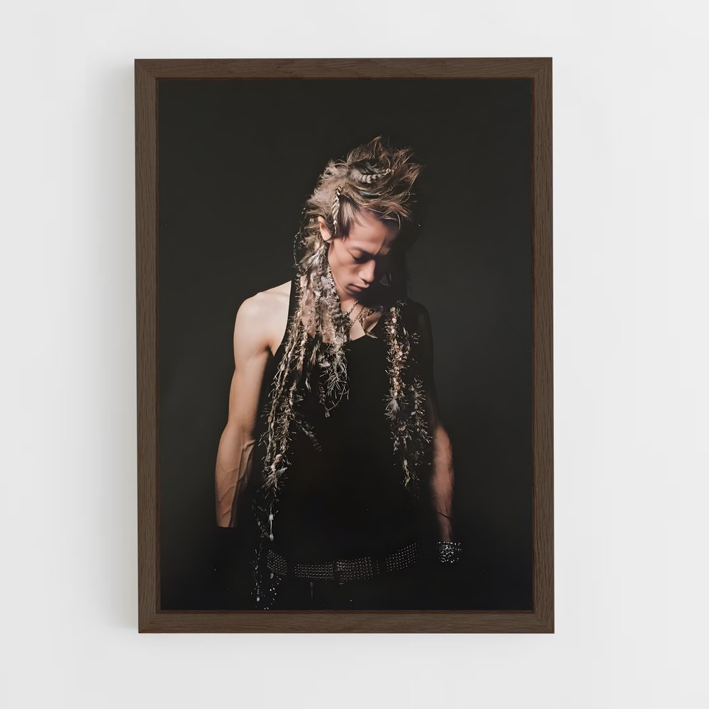 ap-yukihiro-3 cadre Bois foncé