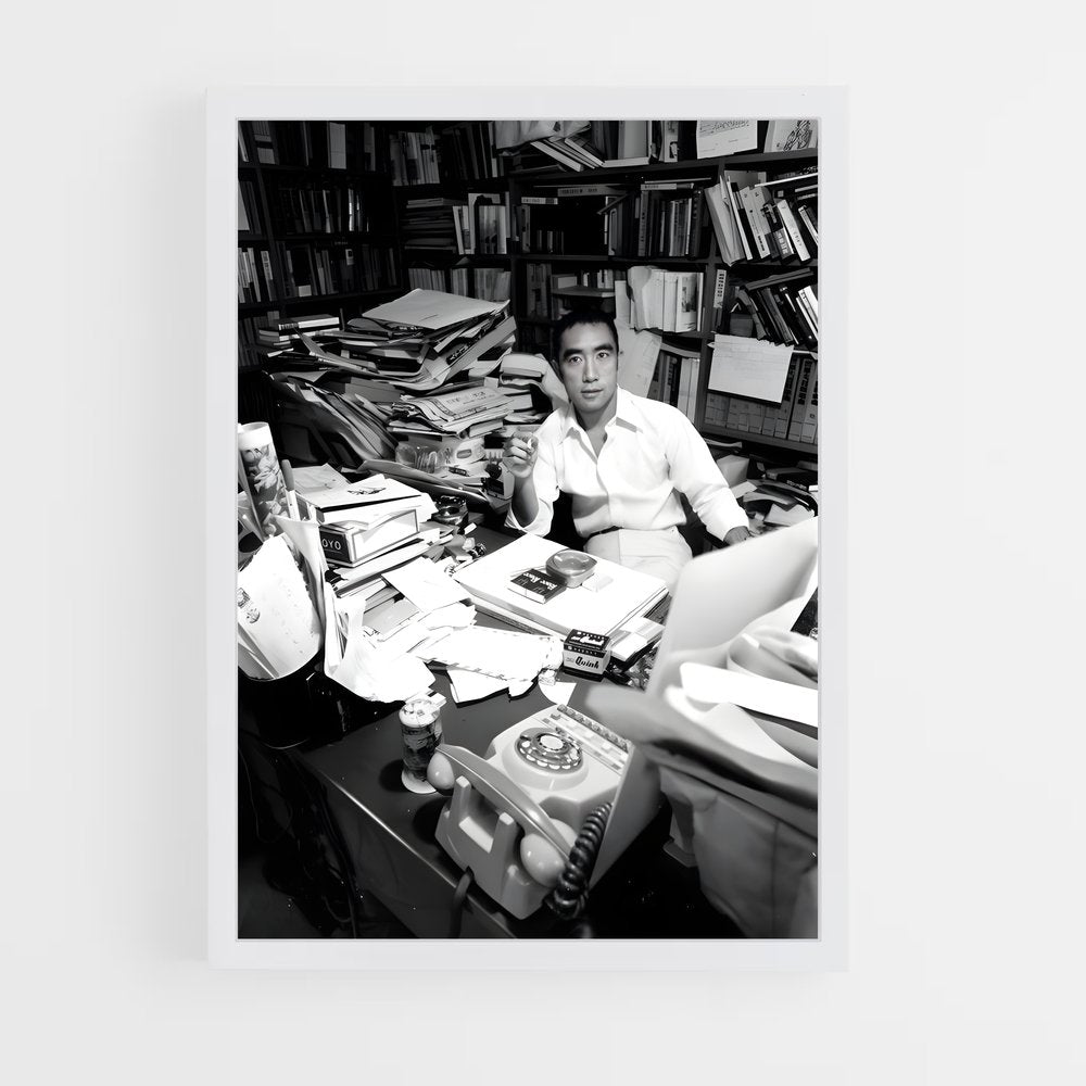 ap-yukio mishima-3 cadre Blanc