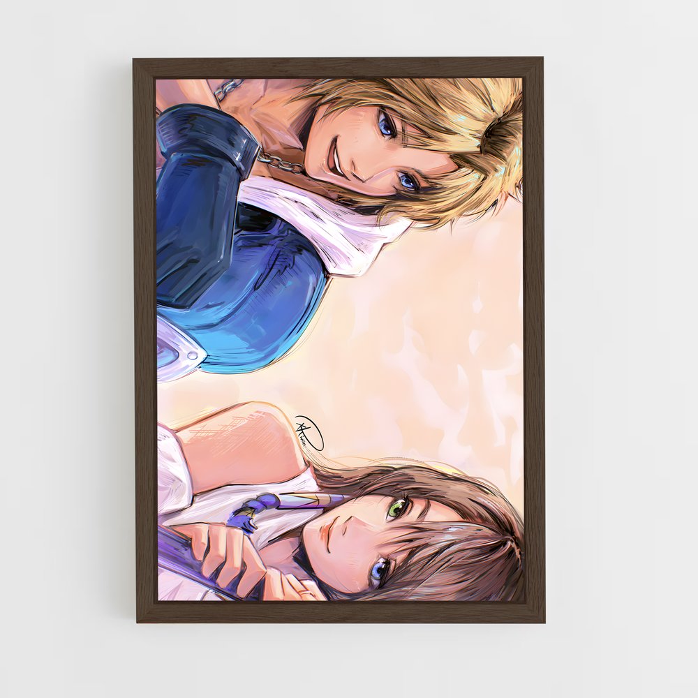 ap-yuna ff-9 cadre Bois foncé