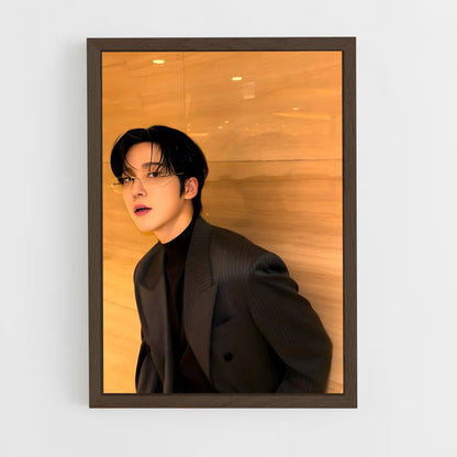 ap-yunho-5 cadre Bois foncé