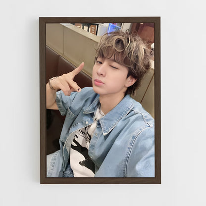 ap-yunhyeong-5 cadre Bois foncé