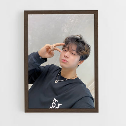 ap-yunhyeong-7 cadre Bois foncé