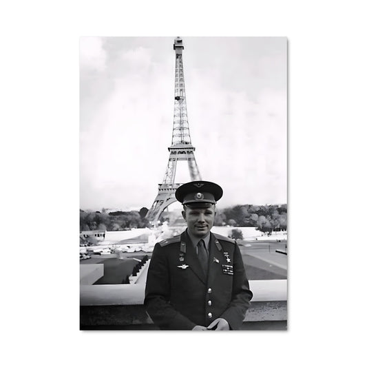 Poster Gagarin à Paris