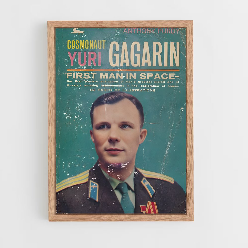ap-yuri gagarin-2 cadre Bois clair