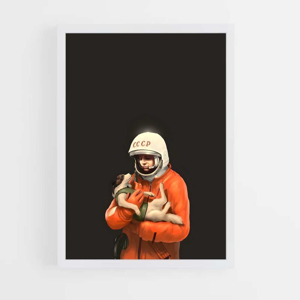 ap-yuri gagarin-3 cadre Blanc