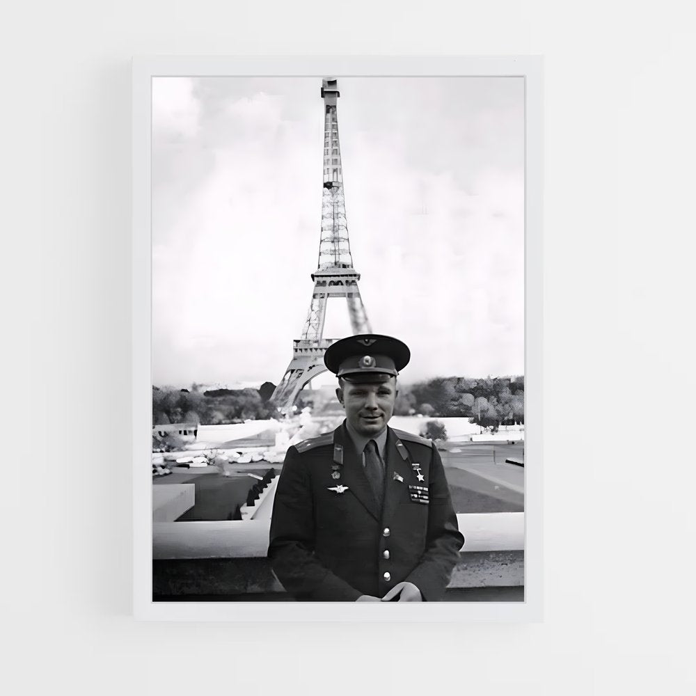 ap-yuri gagarin-4 cadre Blanc