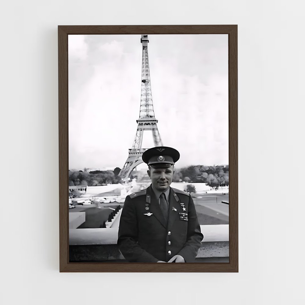 ap-yuri gagarin-4 cadre Bois foncé