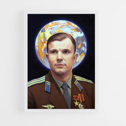 ap-yuri gagarin-5 cadre Blanc