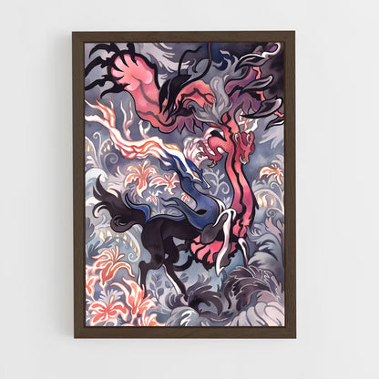 ap-yveltal-1 cadre Bois foncé