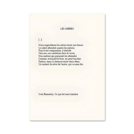 Poster L'Art de L'Incertitude