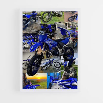 ap-yz125-2 cadre Blanc