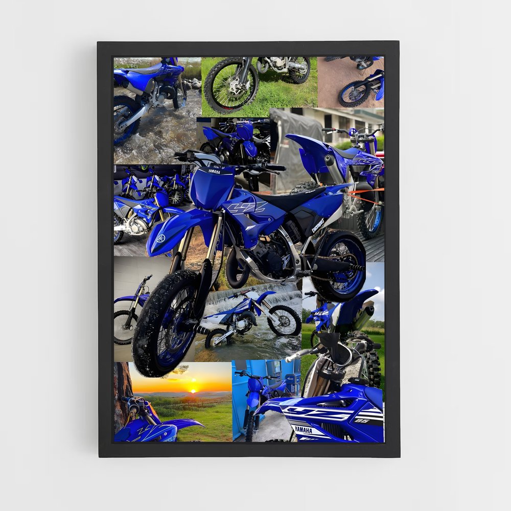 ap-yz125-2 cadre Noir