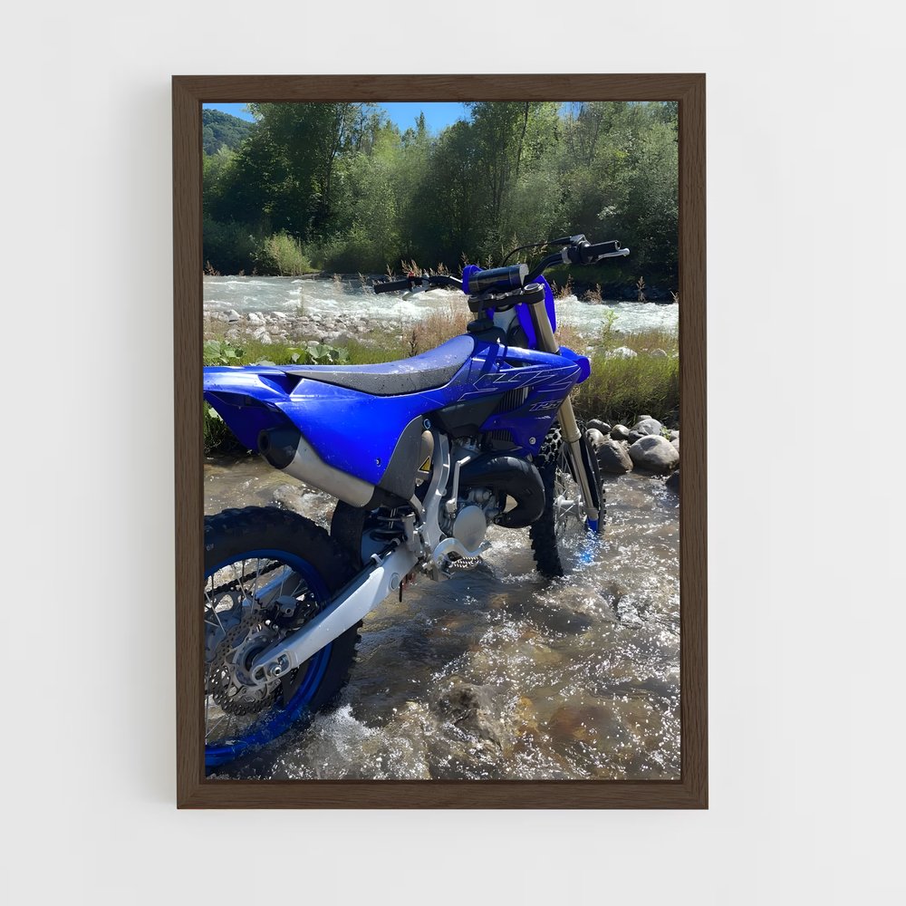 ap-yz125-4 cadre Bois foncé