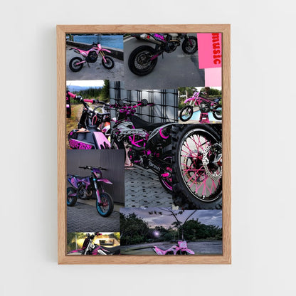 ap-yz125-6 cadre Bois clair