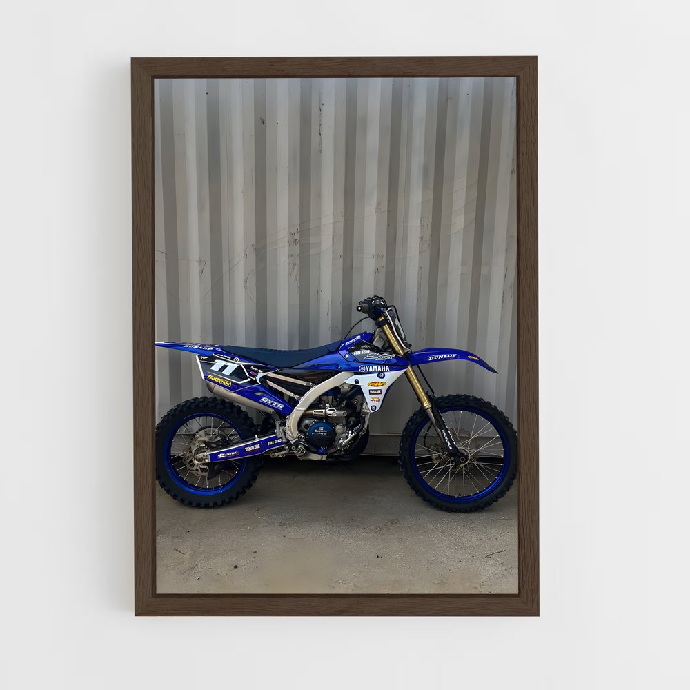 ap-yz250-1 cadre Bois foncé