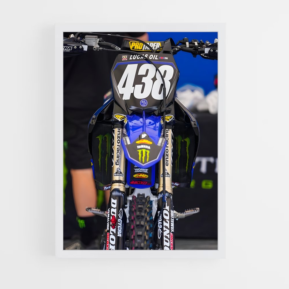 ap-yz250f-1 cadre Blanc