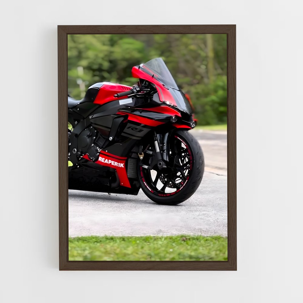 ap-yzf-r1m-3 cadre Bois foncé