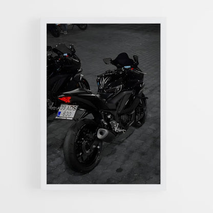 ap-yzf-r3-3 cadre Blanc