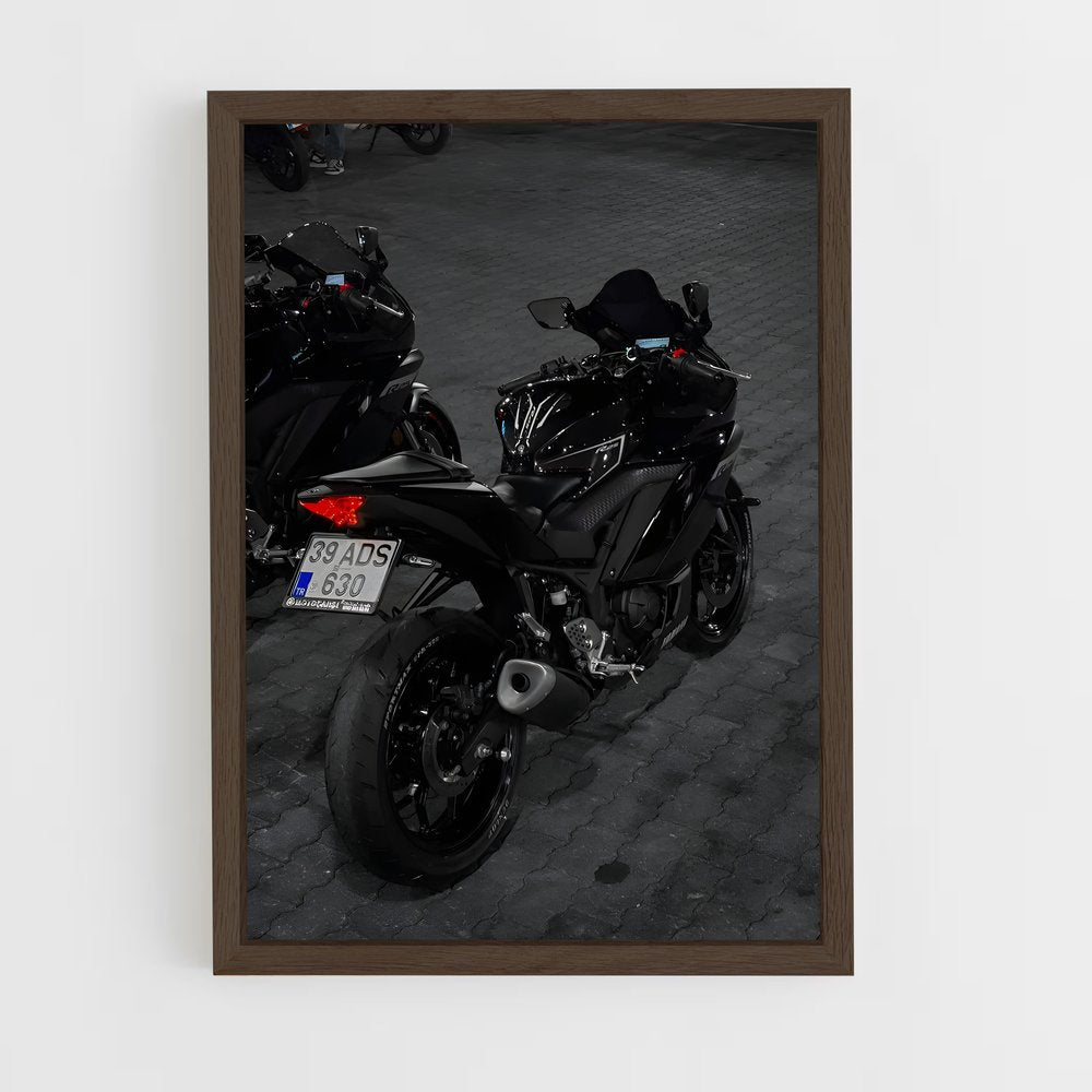 ap-yzf-r3-3 cadre Bois foncé