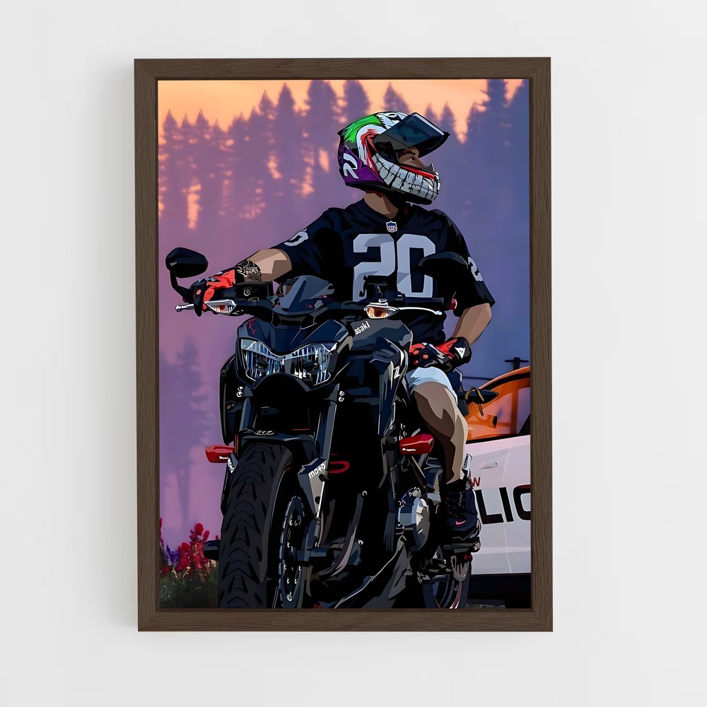 ap-z900-2 cadre Bois foncé