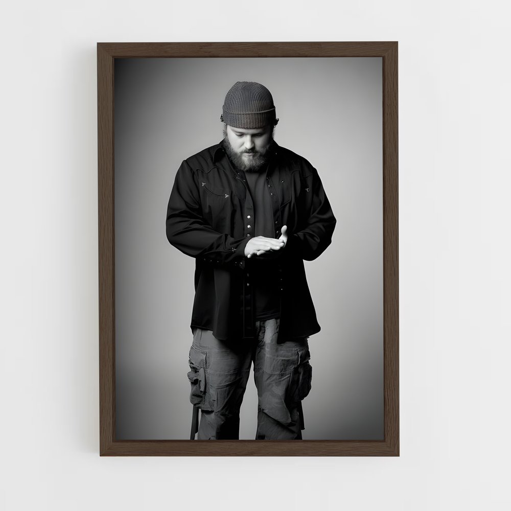 ap-zac brown band-2 cadre Bois foncé